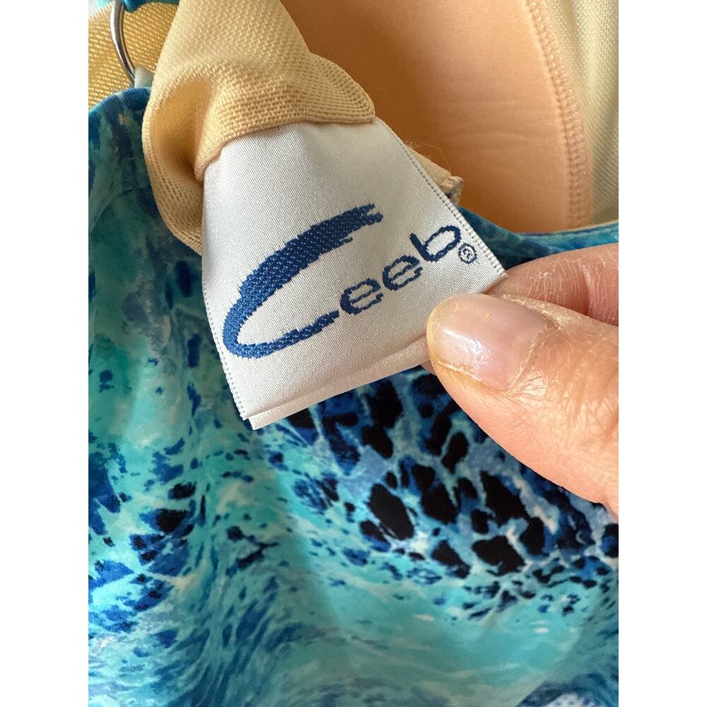 Ceeb Tiered Tankini Size 18 View 2